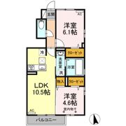 メゾンMKY Aの間取り画像