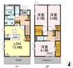 Avenir cour A棟の間取り画像