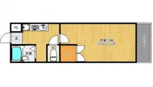 フィオーレ名島の間取り画像