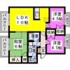 セントラル三苫の間取り画像