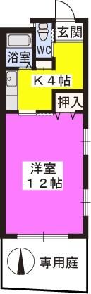 パークサイド黒川の間取り画像