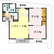 パストラル西向日の間取り画像