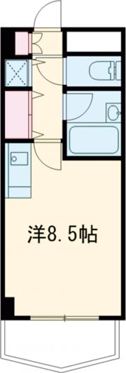 ランブラス桂東の間取り画像