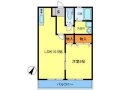 ハイム シンセリティEの間取り画像