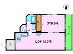 小島マンションの間取り画像