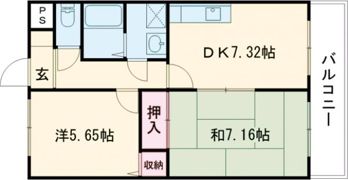 ミッキーハウスグランデの間取り画像