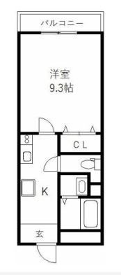 レジデンス天野の間取り画像