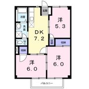 カーム西村の間取り画像