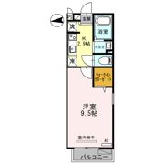 グランディール北栗栖B棟の間取り画像