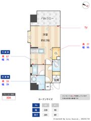レジディア警固の間取り画像