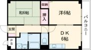 ラセーヌ桂の間取り画像
