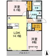 プロシード A棟の間取り画像