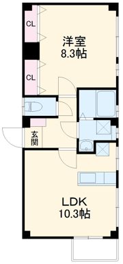 アクール桂の間取り画像