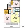 カーサなかやしきの間取り画像
