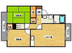 フィオーレ桂の間取り画像