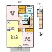 パークサイド東出 Ⅱの間取り画像