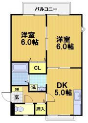 アビタシオン清風の間取り画像