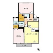 グレースハイム六の坪の間取り画像