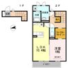 セジュールKURUMIの間取り画像