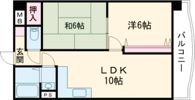 グレイパレスロックⅠの間取り画像