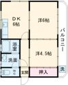 大文字マンションの間取り画像