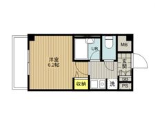 エストタウンWarabiの間取り画像