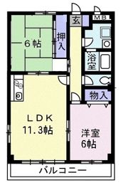 サンモール・レジデンスの間取り画像