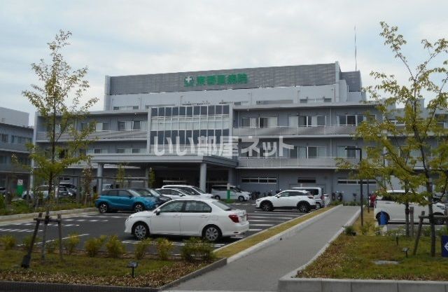 近くの病院まで413m（徒歩6分）