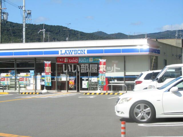 近くのローソン 長岡京友岡店まで639m（徒歩8分）