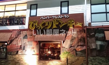 近くの飲食店まで960m（徒歩12分）