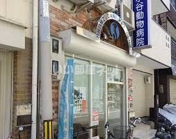 近くに清水谷動物病院あり