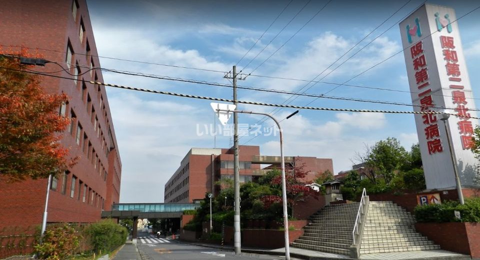 近くの病院まで699m（徒歩9分）