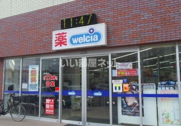 近くのドラッグストアまで453m（徒歩6分）