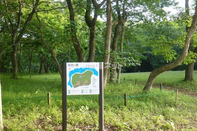 近くの公園まで491m（徒歩7分）