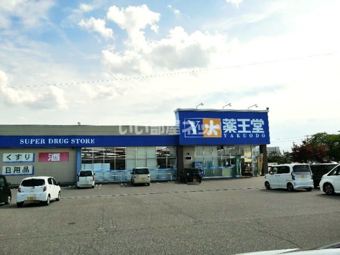 近くの薬王堂 大曲福田店まで600m(徒歩8分)