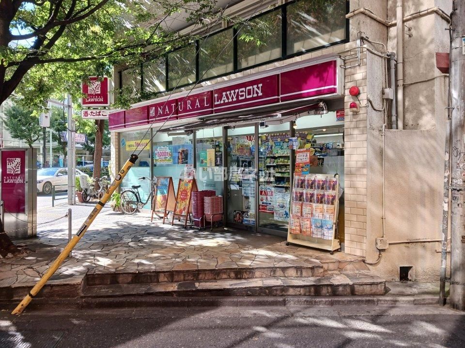 近くのナチュラルローソン 渋谷神泉町店まで700m（徒歩9分）