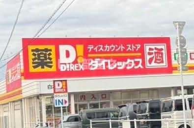 近くのダイレックス白水店まで2,380m(徒歩30分)
