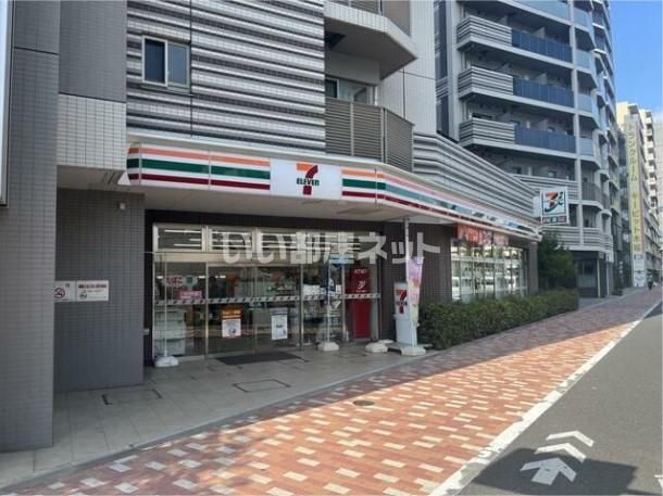 近くのセブンイレブン江東塩浜2丁目店まで110m(徒歩2分)