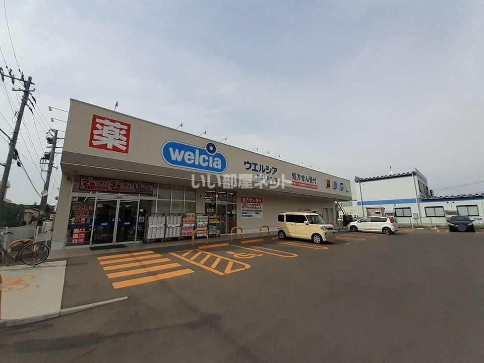 近くのウエルシア新潟弁天橋通店まで426m(徒歩6分)
