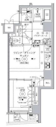 セジョリ東大前の間取り画像