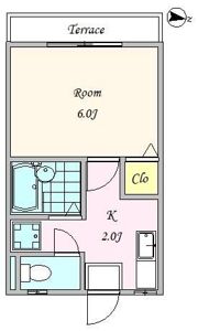 明風コーポの間取り画像