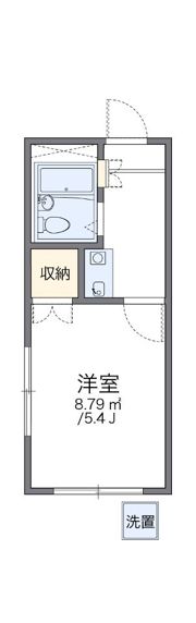 レオパレス井荻第2の間取り画像