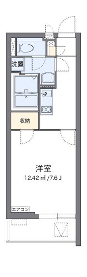クレイノ陸王の間取り画像