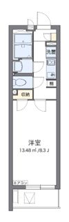 クレイノ陸王の間取り画像