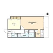 オーキッドレジデンス銀座東の間取り画像