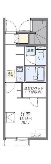 レオネクストエフ ニイジマⅤの間取り画像