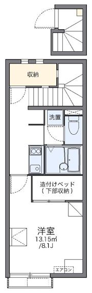 レオネクストエフ ニイジマⅤの間取り画像