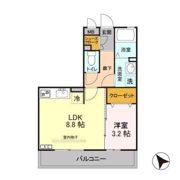 エスポワールの間取り画像