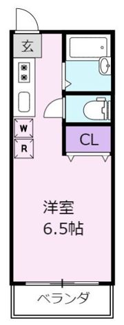 友愛ハイムの間取り画像