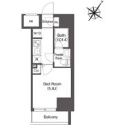 スタイリオフィット溝の口の間取り画像
